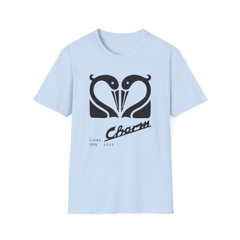 Clairo Charm Swan Europe Tour Unisex Softstyle T-Shirt