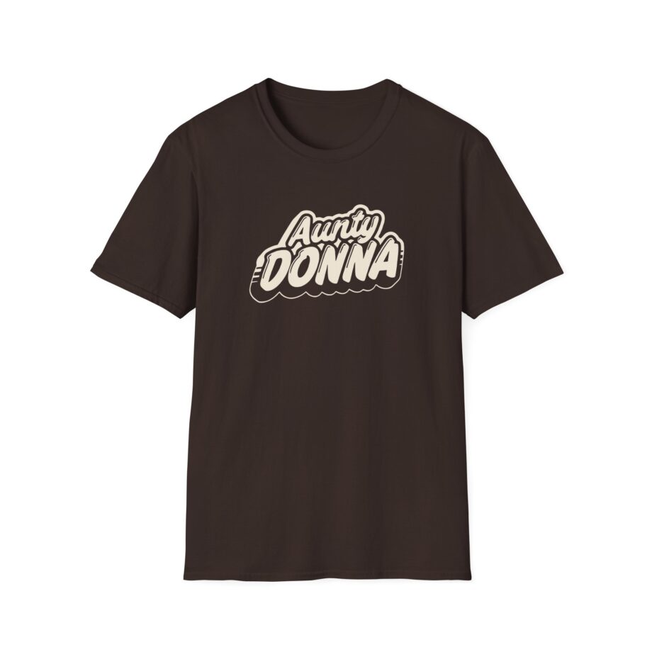 Aunty Donna Bubble Logo Unisex Softstyle T-shirt