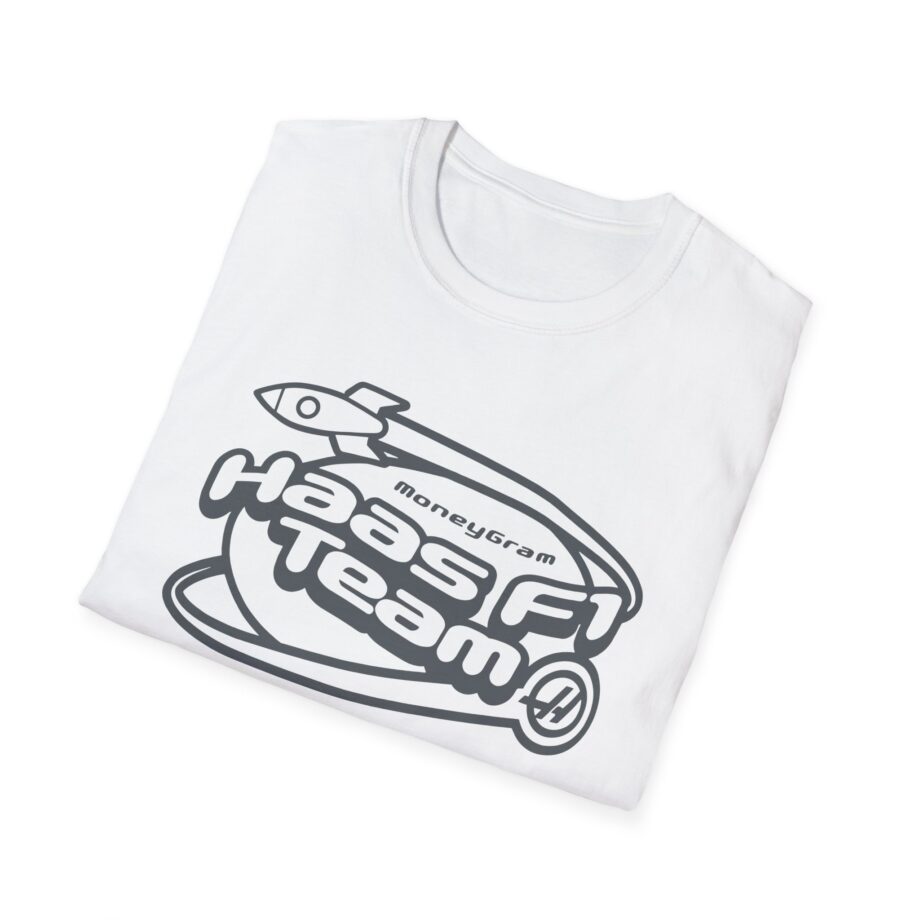 Haas F1 Team Rocketship Unisex Softstyle T-Shirt