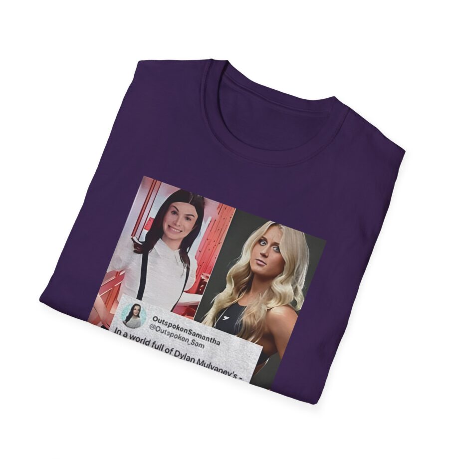 In a World Full of Dylan Mulvaney’s Be a Riley Gaines Unisex Softstyle T-Shirt
