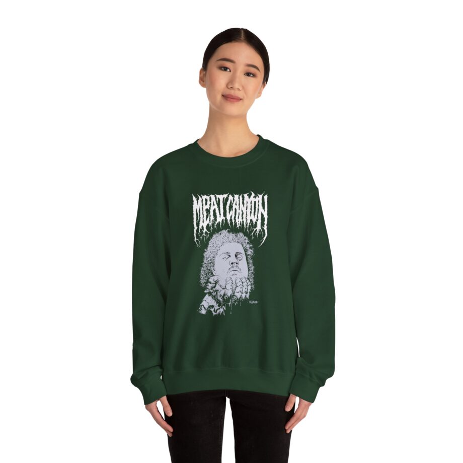 Papa Meat Unisex Heavy Blend™ Crewneck Sweatshirt