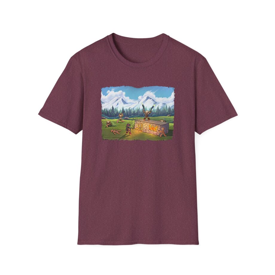 Spoonkid Battlefield Unisex Softstyle T-Shirt