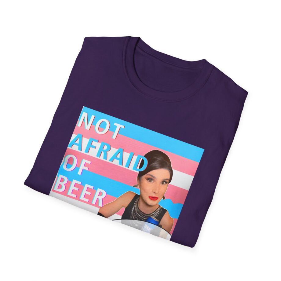 Dylan Mulvaney Not Afraid of Beer Unisex Softstyle T-Shirt