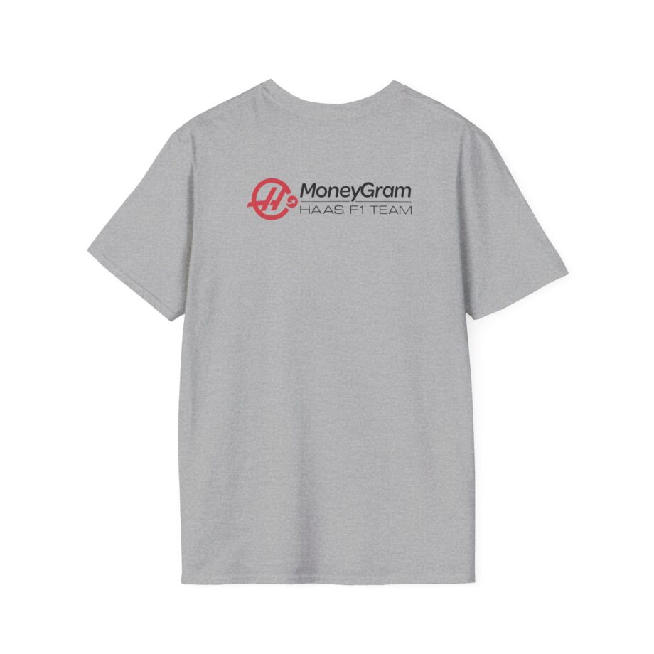 Haas F1 Small Logo Unisex Softstyle T-Shirt