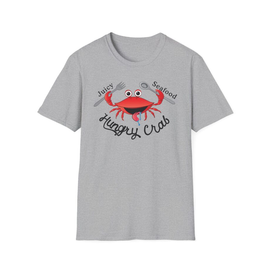 Hungry Box Hungry Crab Juicy Seafood Unisex Softstyle T-shirt