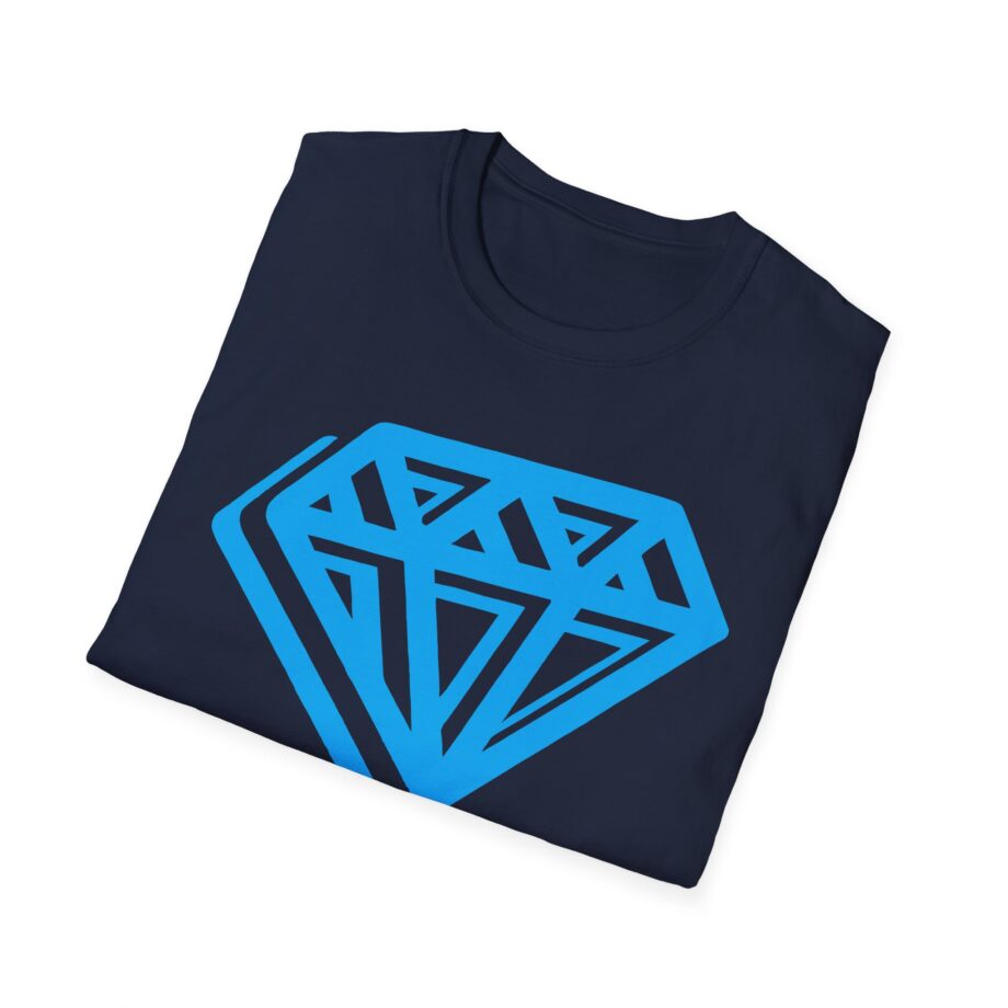 Dan Tdm Graffiti Blue Foil Unisex Softstyle T-shirt