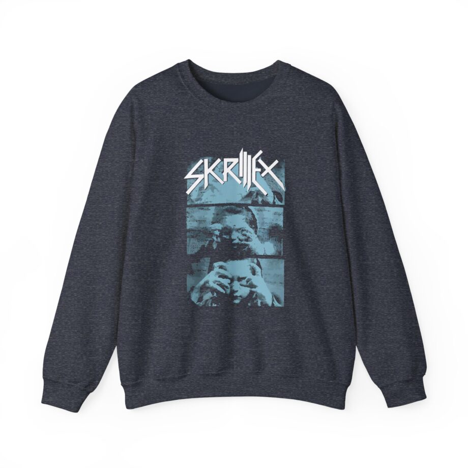 Skrillex Graphic Unisex Heavy Blend™ Crewneck Sweatshirt
