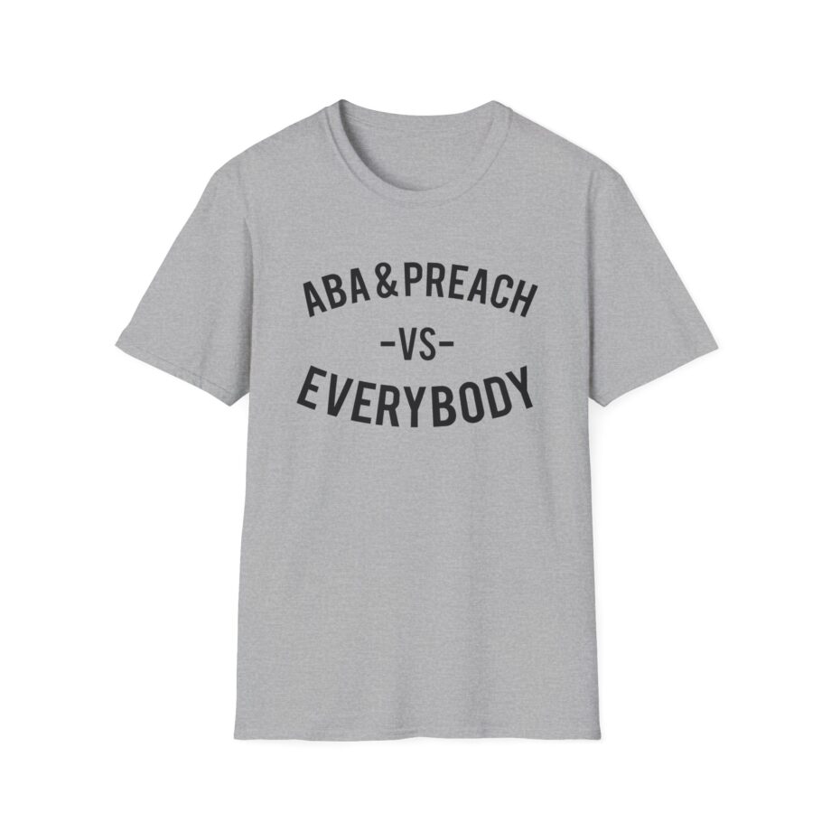 Aba and Preach Unisex Softstyle T-Shirt