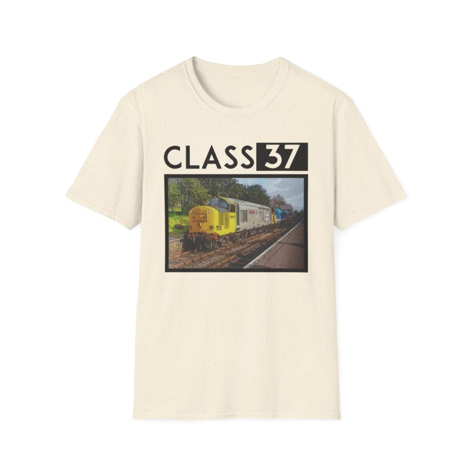Ryan Windridge Class 37 Train Unisex Softstyle T-shirt