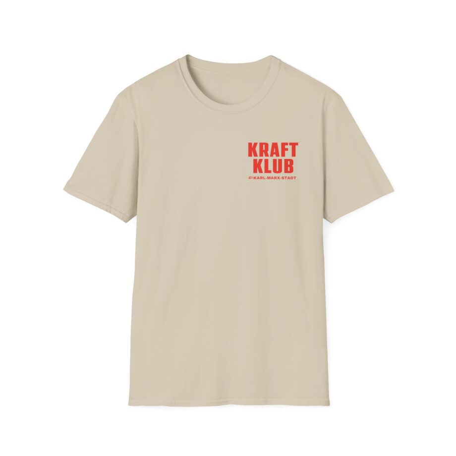 Kraftklub Natural Raw Unisex Softstyle T-Shirt