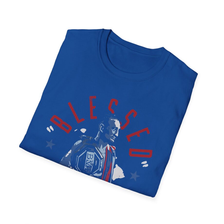 Max Holloway Blessed Bmf Champion Unisex Softstyle T-shirt