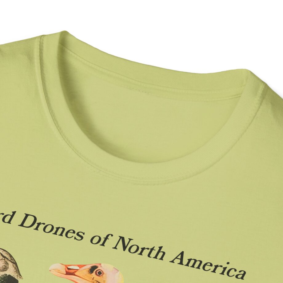 Birds Arent Real Bird Drones of North America Unisex Softstyle T-shirt