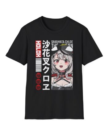 Hololive Sakamata Chloe Unisex Softstyle T-Shirt