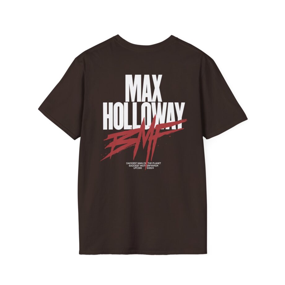 Max Holloway Dmp/bmf Cypress Unisex Softstyle T-shirt