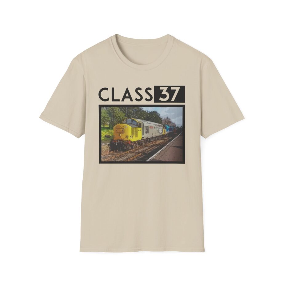 Ryan Windridge Class 37 Train Unisex Softstyle T-shirt
