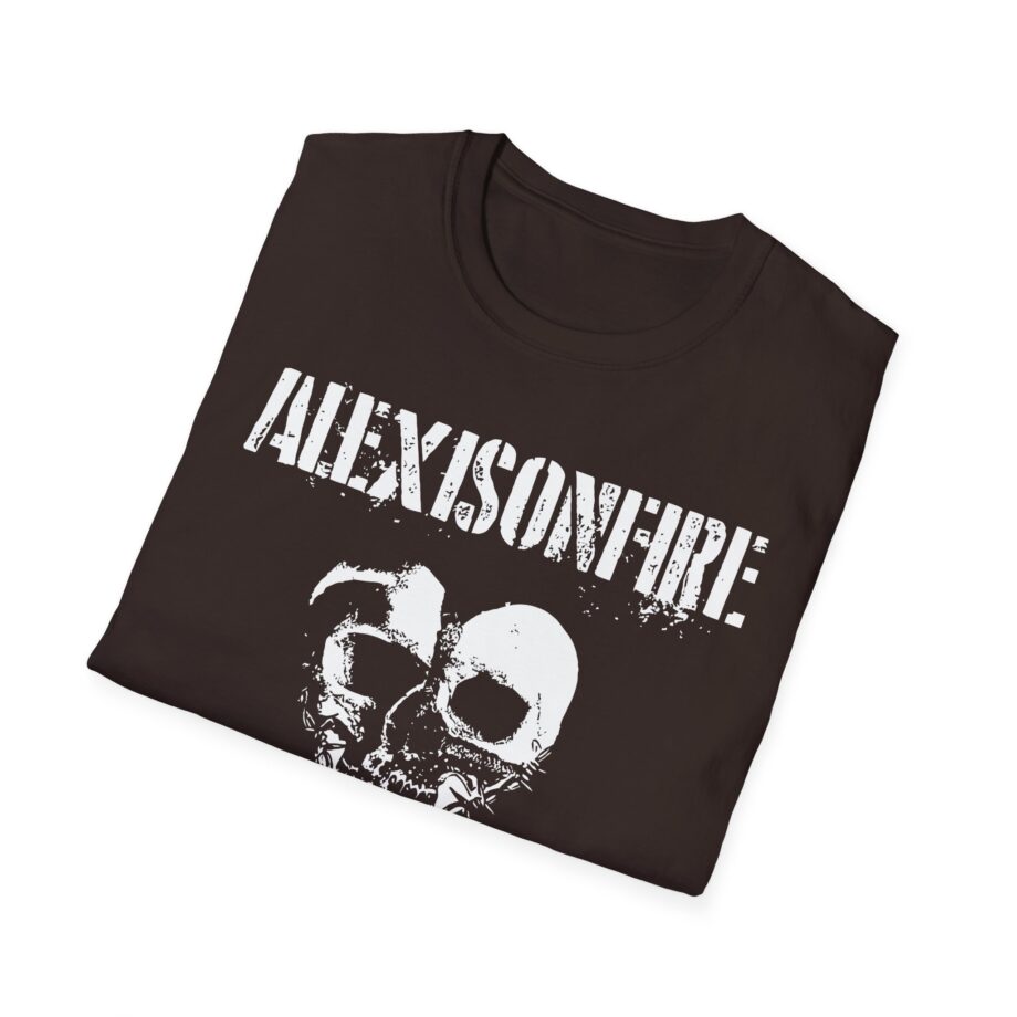 Alexisonfire Barbed Wire Heartskull Unisex Softstyle T-shirt