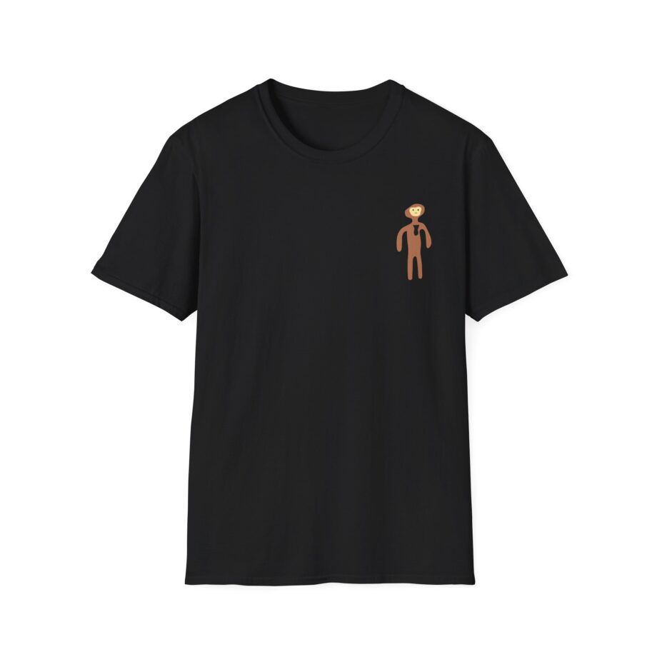 Monke Embroidered  Unisex Softstyle T-Shirt