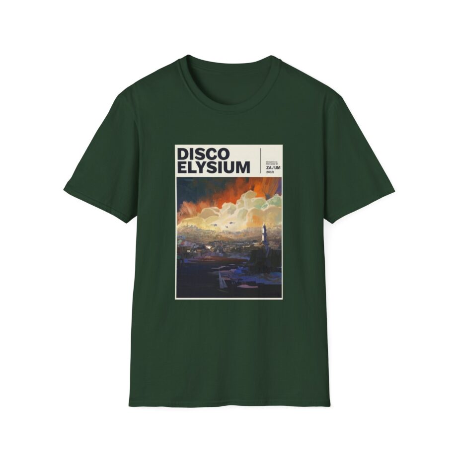 Disco Elysium Gaming Unisex Softstyle T-Shirt