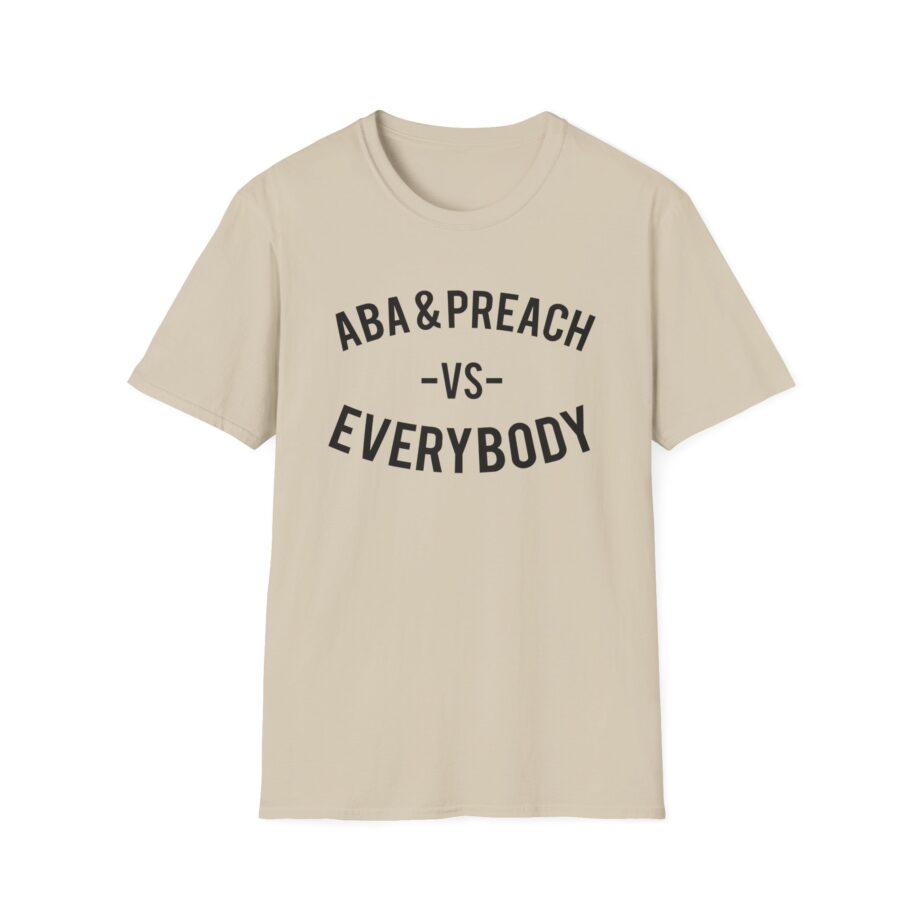 Aba and Preach Unisex Softstyle T-Shirt