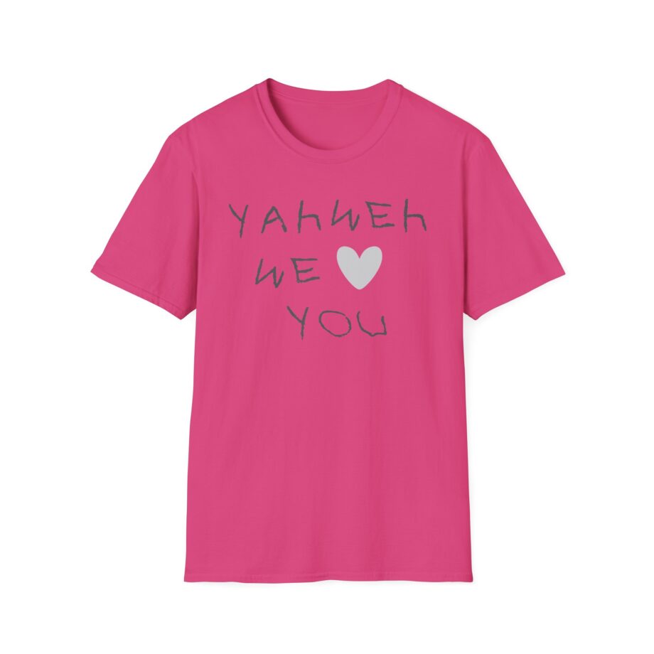 Elevation Worship Yahweh We 🤍 You Unisex Softstyle T-shirt