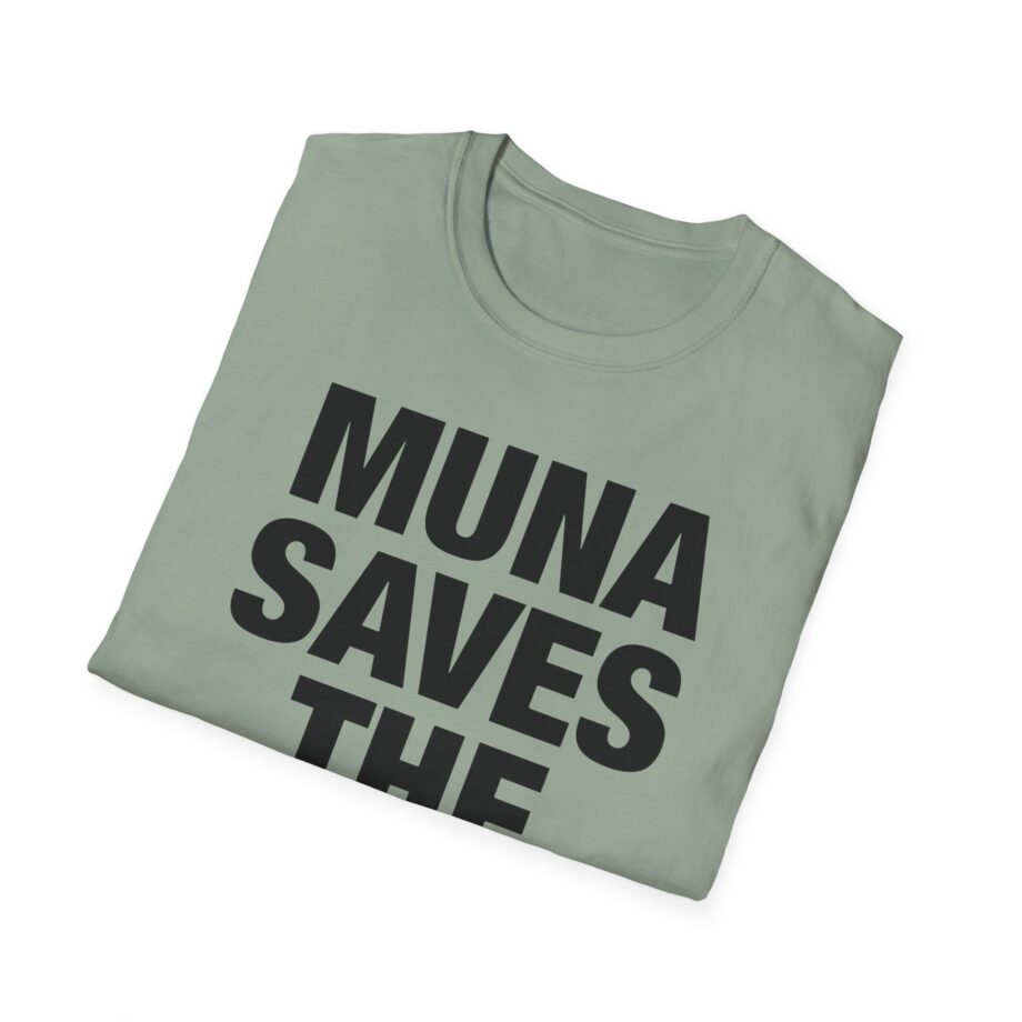 Muna Saves the World Unisex Softstyle T-shirt