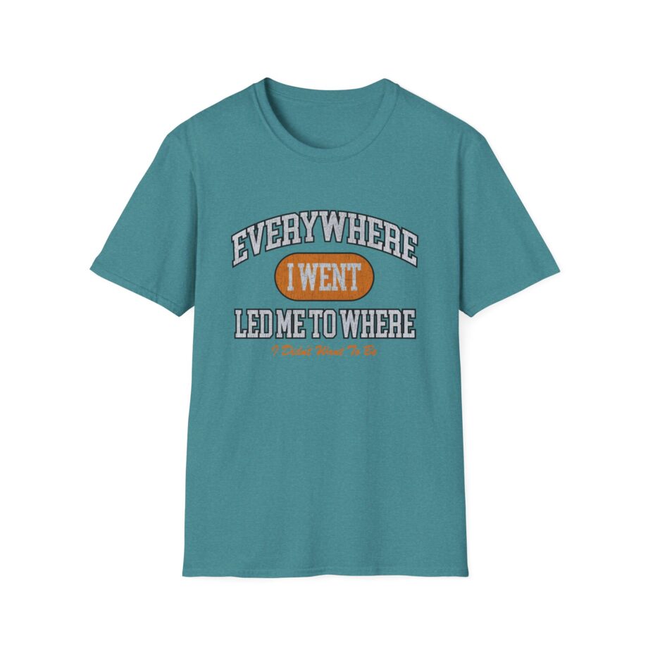Tom Grennan Everywhere I Went, Led Me to Where I Didn't Want to Be Unisex Softstyle T-Shirt