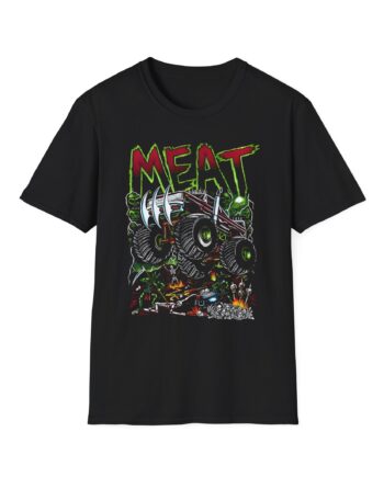 Papa Meat Unisex Softstyle T-Shirt