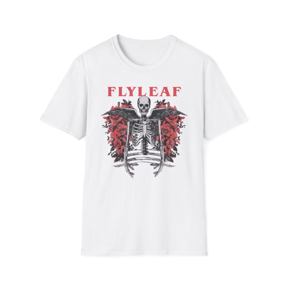 Flyleaf Skeleton Angel Unisex Softstyle T-shirt