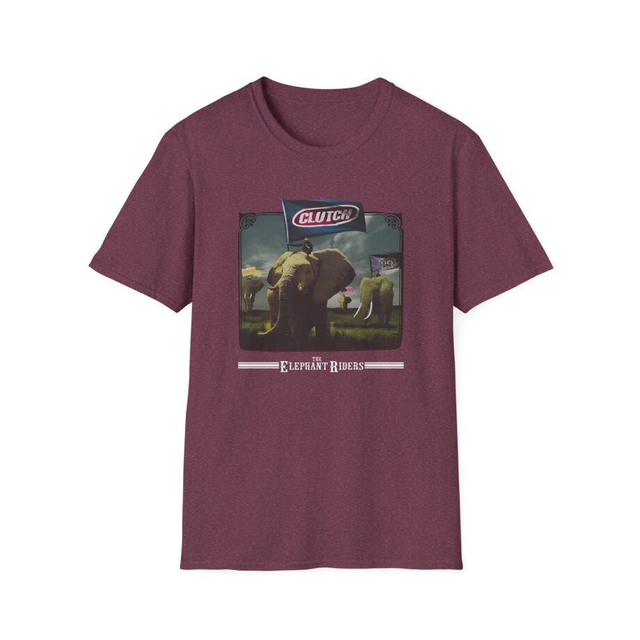 Clutch Elephant Riders Unisex Softstyle T-Shirt