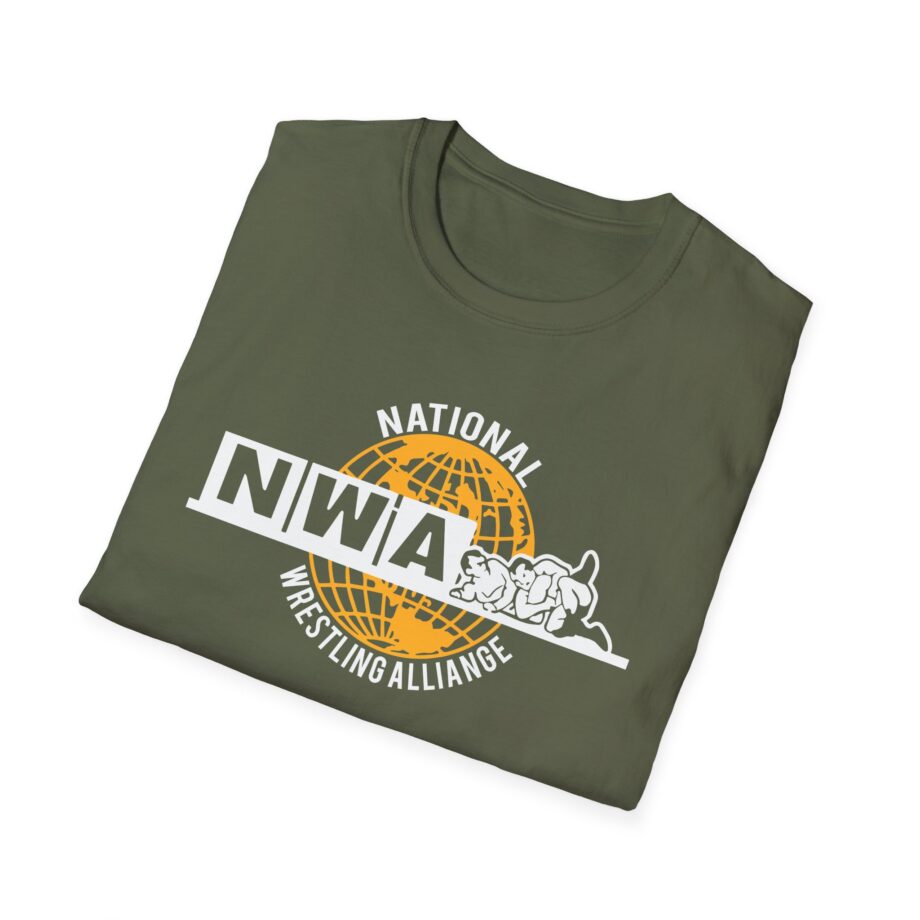 Nwa National Wrestling Alliance Unisex Softstyle T-shirt