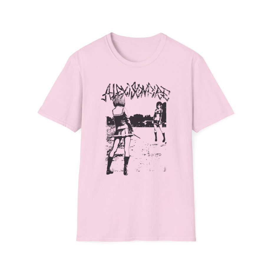 Alexisonfire Anime Knife Fight Unisex Softstyle T-shirt