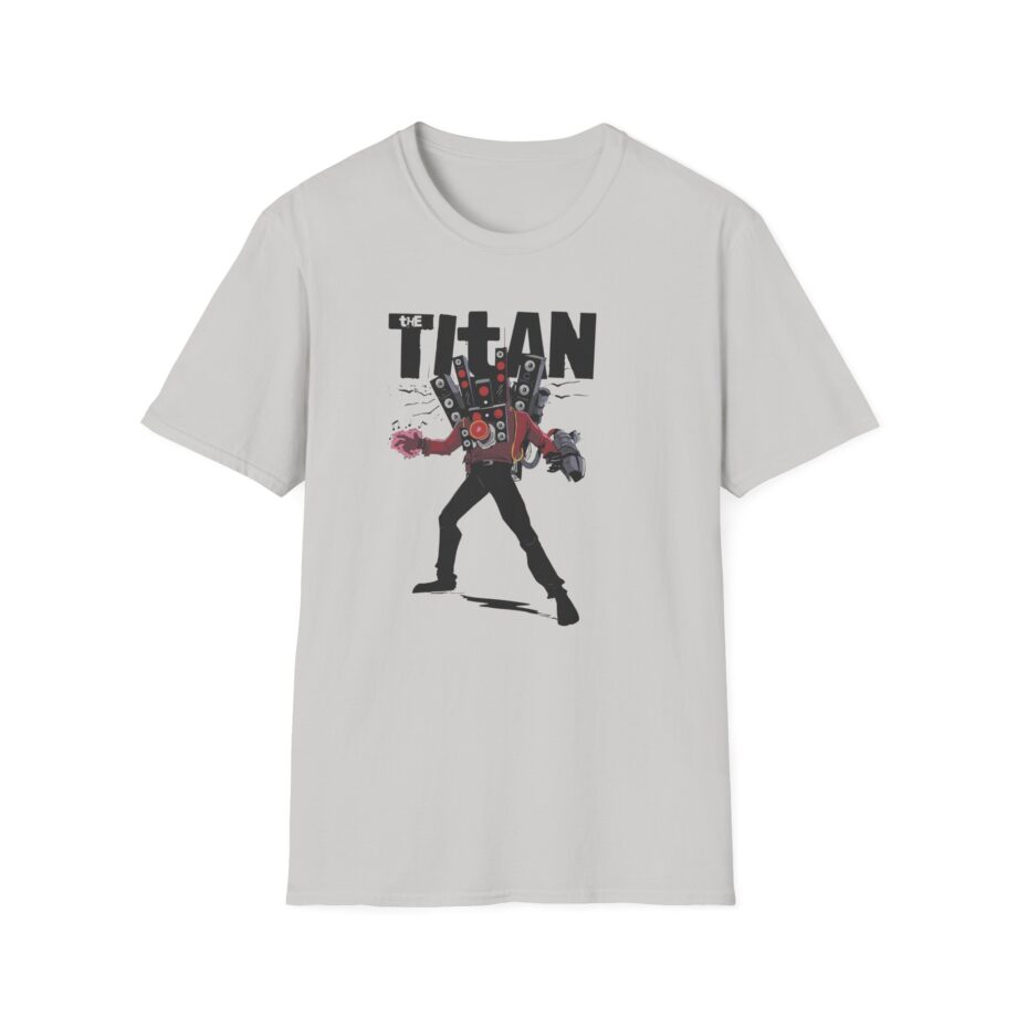Dafuqboom Titan Speakerman High Voltage Unisex Softstyle T-Shirt
