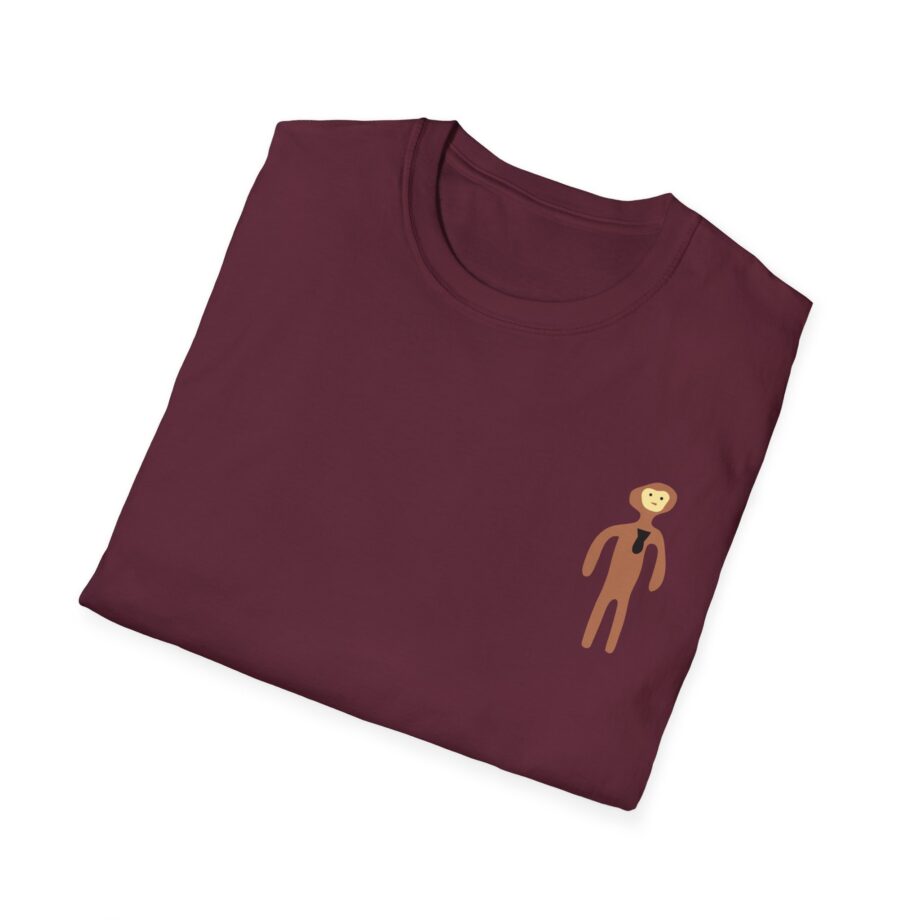 Monke Embroidered  Unisex Softstyle T-Shirt