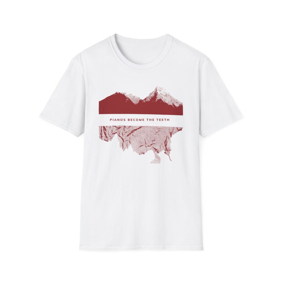 Pianos Become the Teeth Mountains Unisex Softstyle T-shirt
