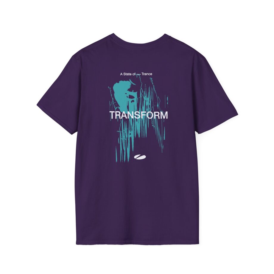 A State of Trance Transformation Purple Photoprint Unisex Softstyle T-shirt
