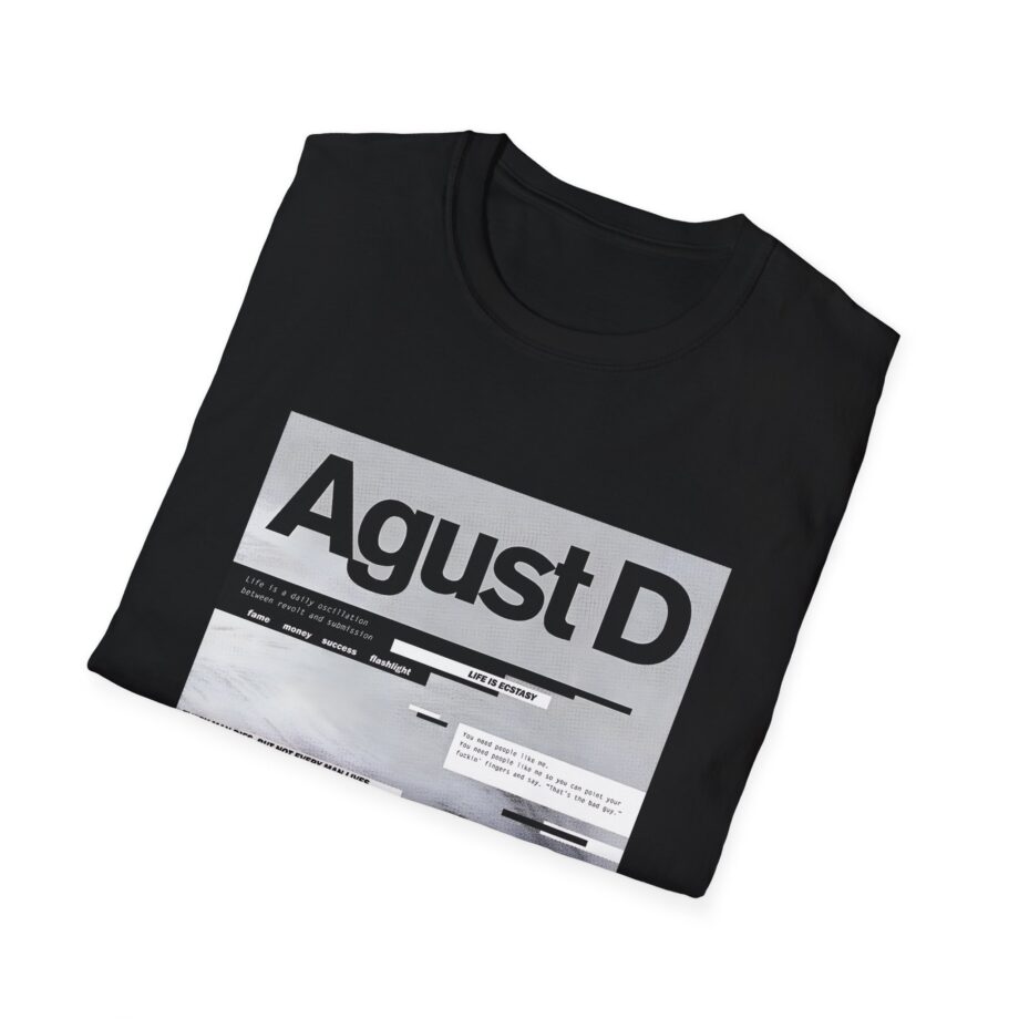 Agust D Unisex Softstyle T-Shirt