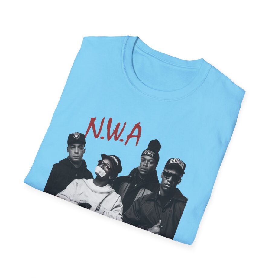 Nwa Rap Unisex Softstyle T-shirt