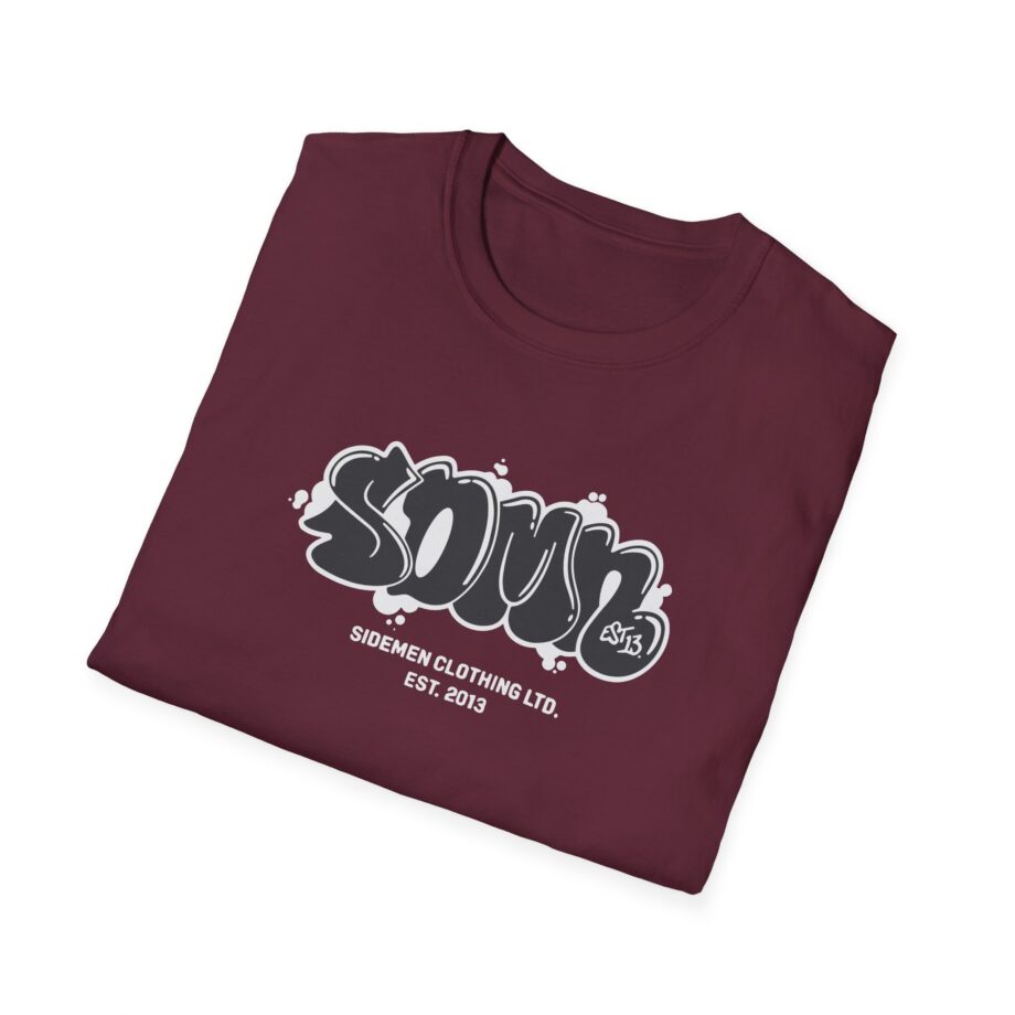 Sidemen Bubble Graffiti Unisex Softstyle T-Shirt