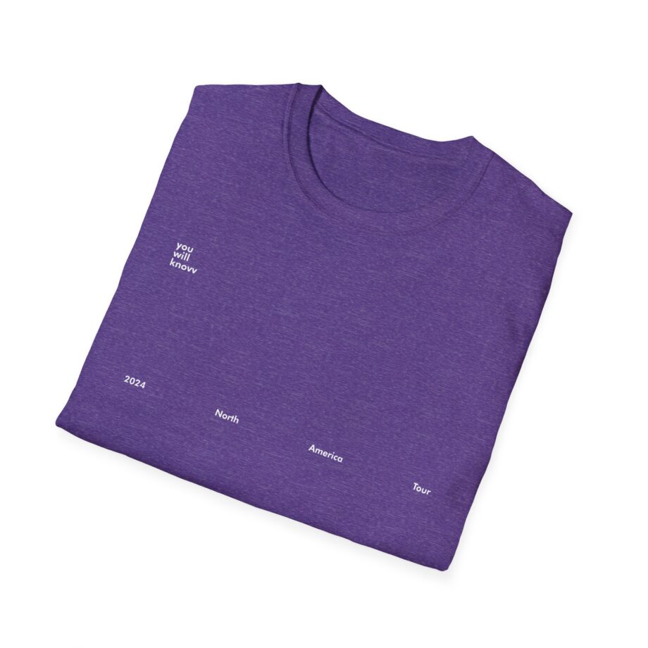 Wave to Earth you.will.knovv NA Tour Unisex Softstyle T-Shirt