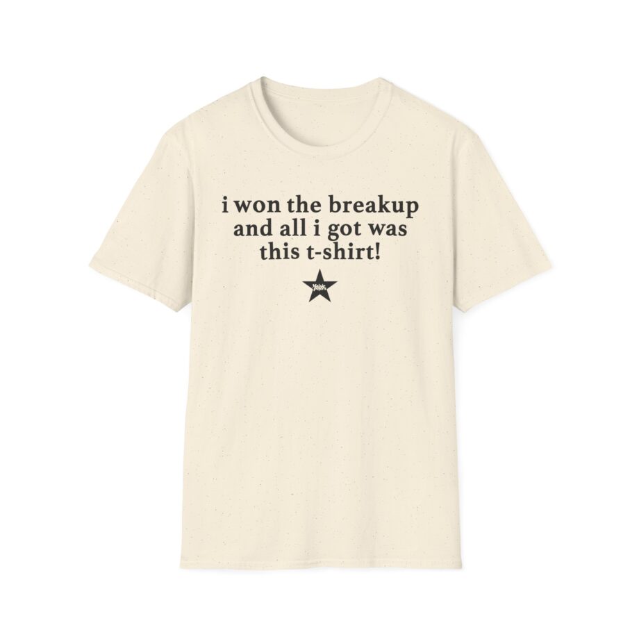 Maisie Peters Won the Breakup Unisex Softstyle T-shirt
