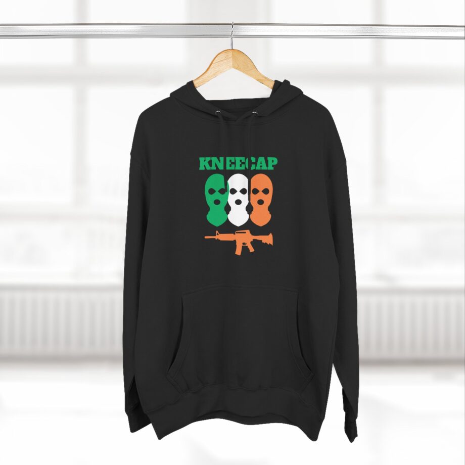 Kneecap Three-Panel Fleece Hoodie