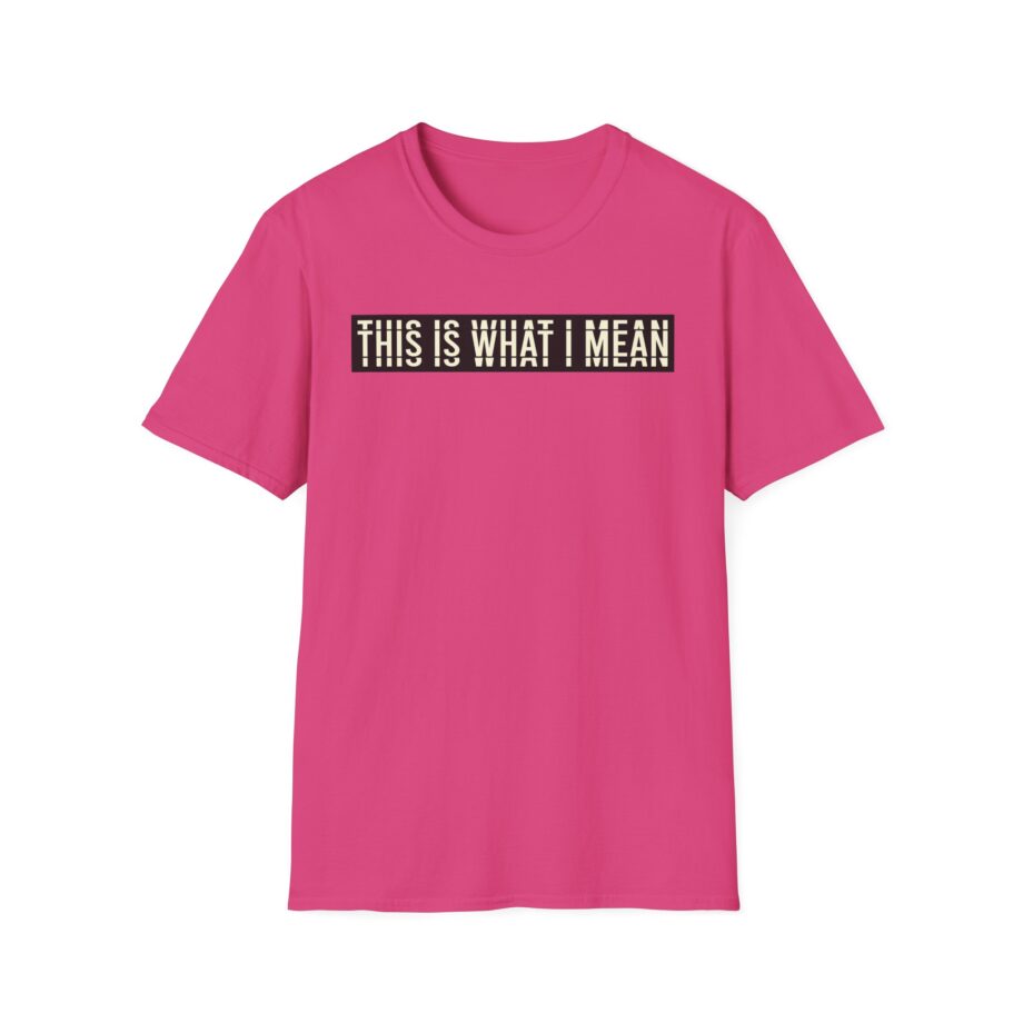 Stormzy This is What I Mean Unisex Softstyle T-shirt