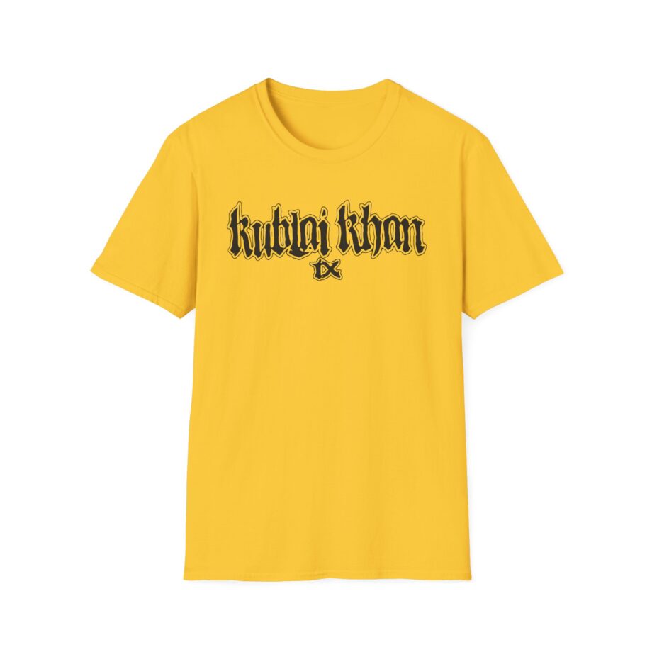 Kublai Khan - Let the Balls Swing Natural Unisex Softstyle T-shirt