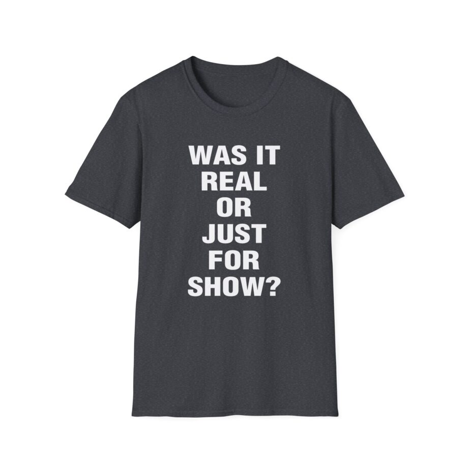 Charlie Puth Was It Real Unisex Softstyle T-Shirt