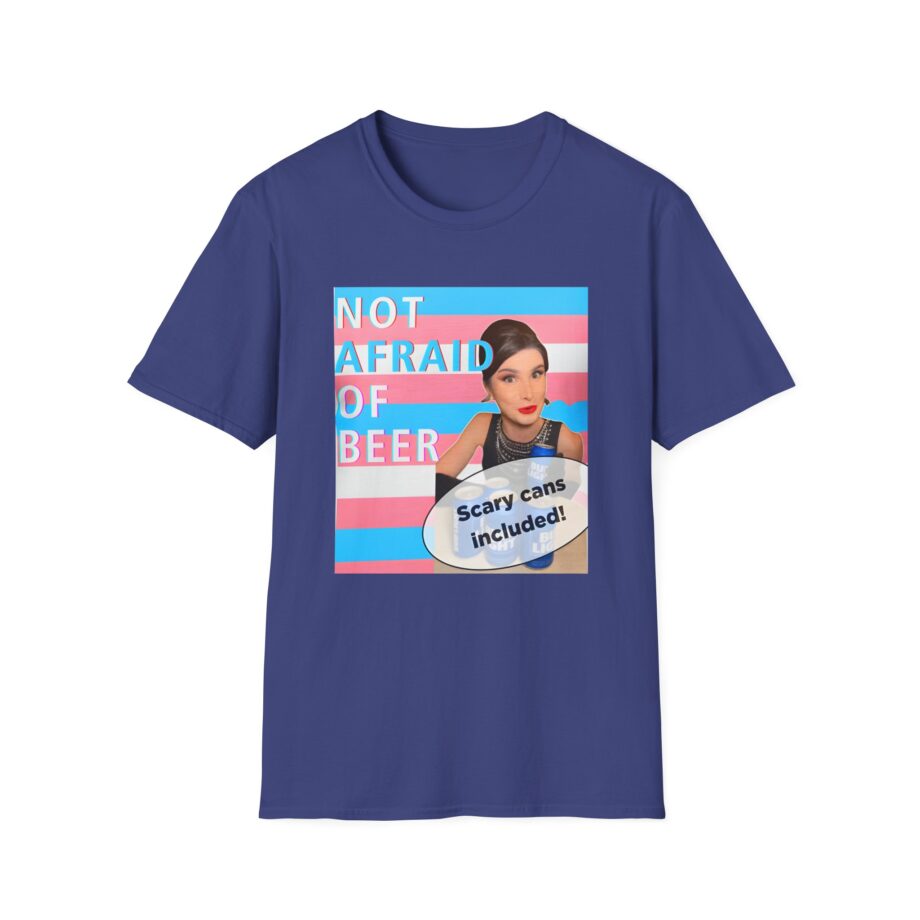 Dylan Mulvaney Not Afraid of Beer Unisex Softstyle T-Shirt