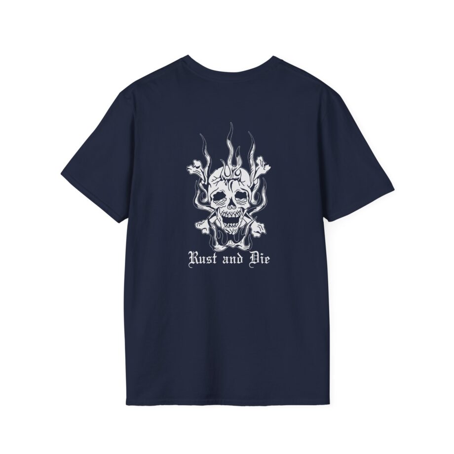 Kublai Khan Rust and Die Unisex Softstyle T-shirt