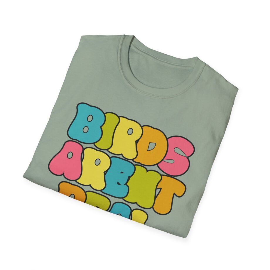Birds Arent Real Unisex Softstyle T-shirt