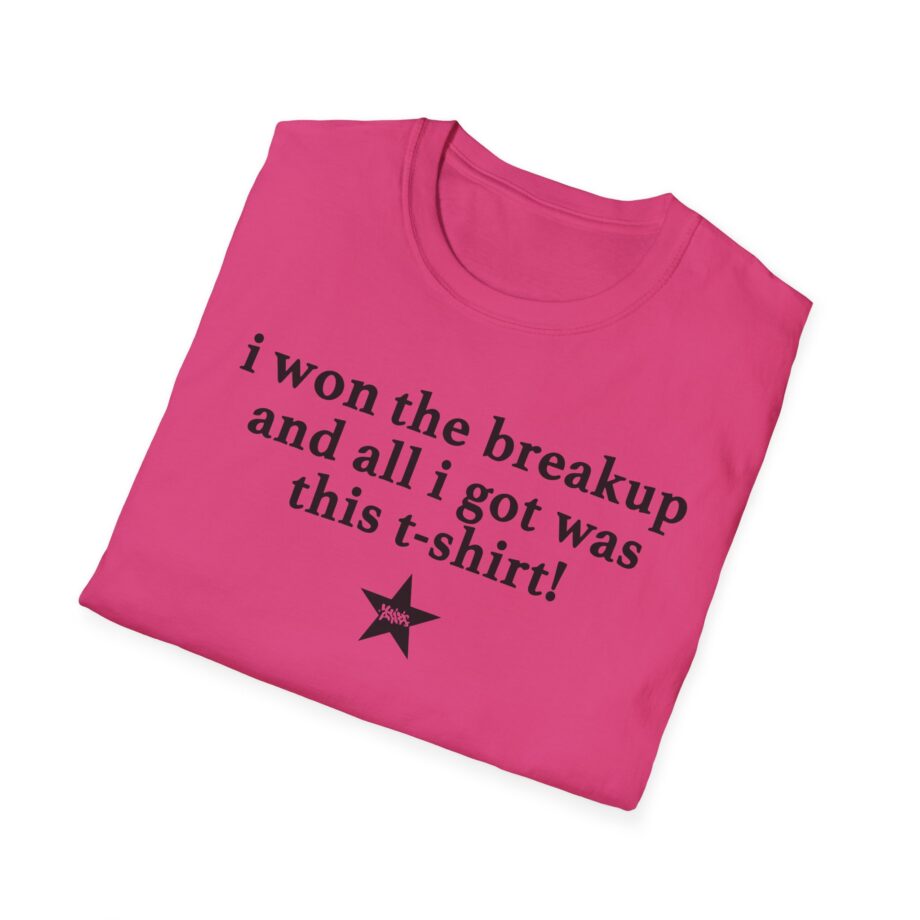Maisie Peters Won the Breakup Unisex Softstyle T-shirt