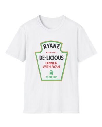 Ryan Windridge De-lecious Dinner Unisex Softstyle T-shirt