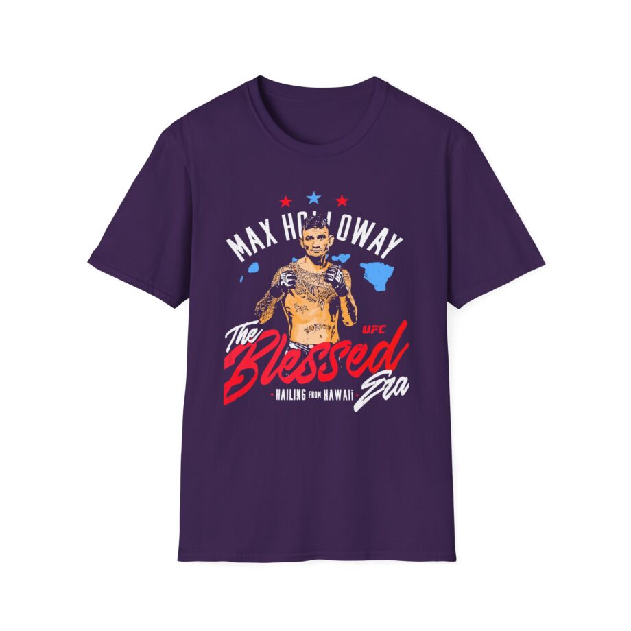 Max Holloway Blessed Unisex Softstyle T-shirt